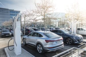 audi electric charging