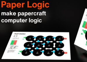 Paper craft computer logic
