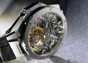automatic tourbillon watch