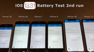 iOS 13.3.1 battery life test