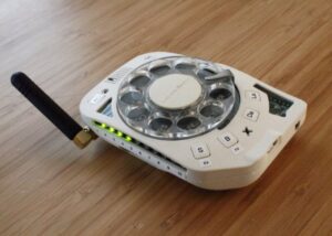 mobile rotary phone