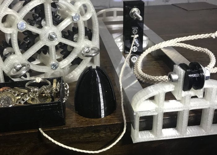 3D Printed Rope Maker