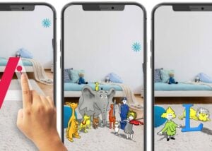 Dr Seuss's augmented reality book