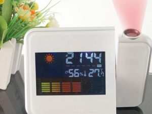 Projection Screen Clock