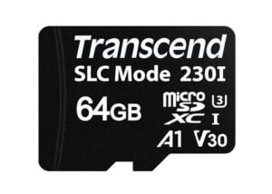 Transcend MicroSDXC cards with SLC
