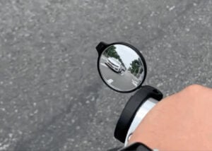 bicycle handlebar rear view mirror