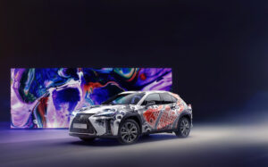 tattooed car