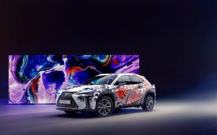 tattooed car 