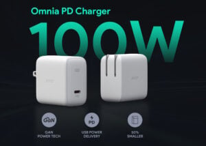 Aukey Omnia 100W USB-C GaN charger