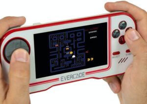 Evercade cartridge retro handheld games console