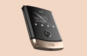 Gold Motorola Razr