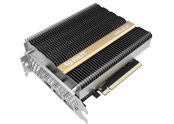 Palit fanless GTX 1650 graphics card