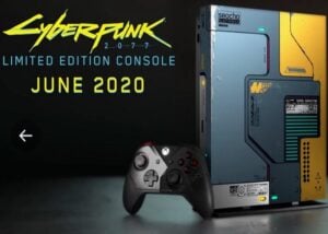 Xbox One X Cyberpunk 2077
