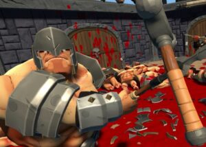 GORN battle arena PlayStation VR gameplay