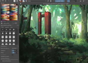 Krita open source painting app
