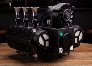 Porsche 993 inspired coffee machine