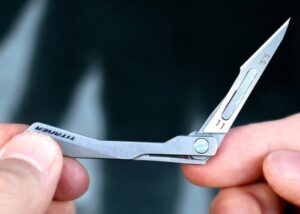 Titanium micro knife