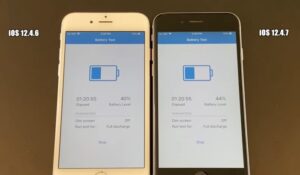 iOS 12.4.7 speed test