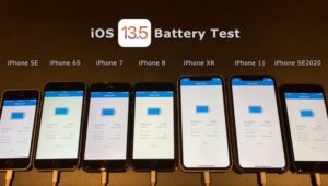iOS 13.5 battery life