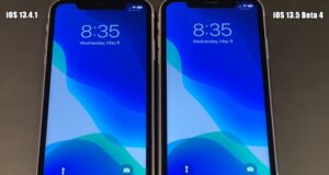 iOS 13.5 beta 4 vs iOS 13.4.1