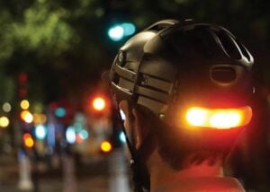 BLINXI smart helmet light for cyclists