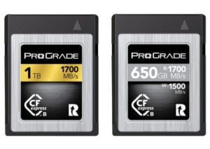 CFexpress Type B memory cards