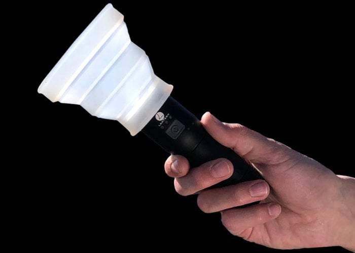 Lantern MG600 flashlight with removable diffuser 39 Geeky Gadgets