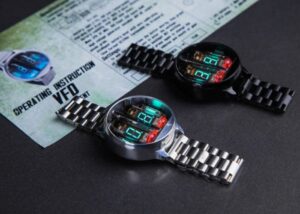 Futuristic Nixie Watch