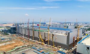 Samsung NAND flash production