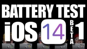 iOS 14 battery life test