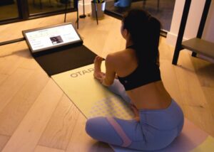interactive fitness workout mat