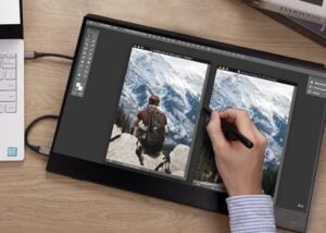 portable touchscreen monitor