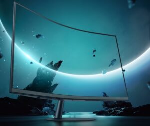 Samsung T55 curved monitors