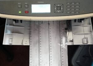 Inkjet printer modified for PCB fabrication