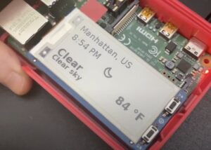 Raspberry Pi E-Ink Bonnet