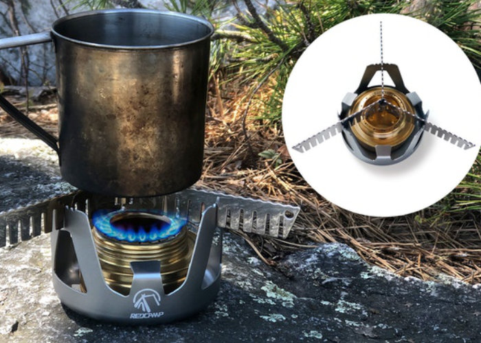 Survival stove head