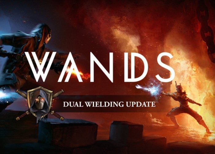 Wands VR wizard game