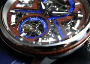 WoodBugria automatic watch