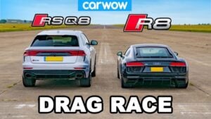 Audi R8 vs Audi RSQ8