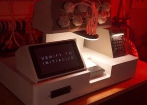 Blade Runner inspired cocktail machine