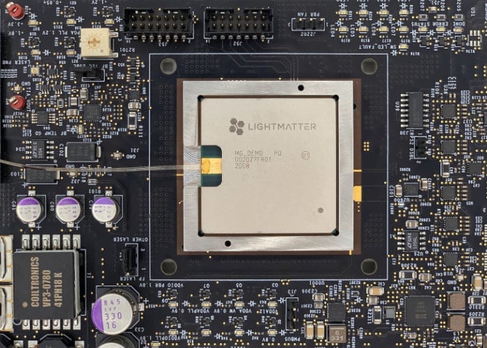 Lightmatter Optical Processor 