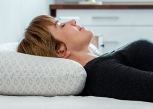 Solace cooling pillow with copper fabric