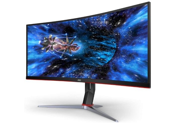 frameless QHD gaming monitor