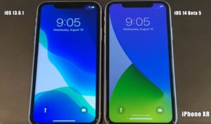 iOS 14 Beta 5 vs iOS 13.6.1
