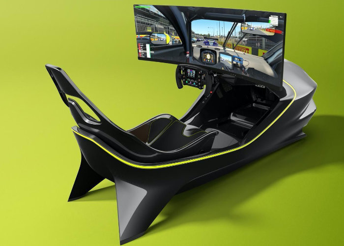 Aston Martin racing simulator