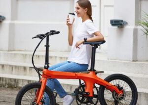 Eole ultra-light carbon fiber folding electric bike