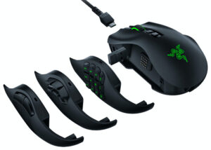 New Razer Naga Pro modular wireless gaming mouse