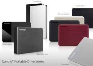 New Toshiba Canvio portable storage