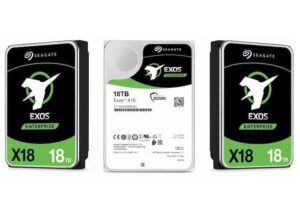 Seagte Exos X18 18 TB hard drive