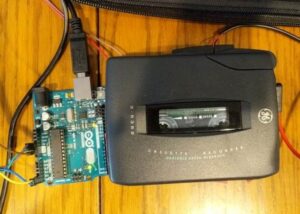 Walkman cassette player synthesizer